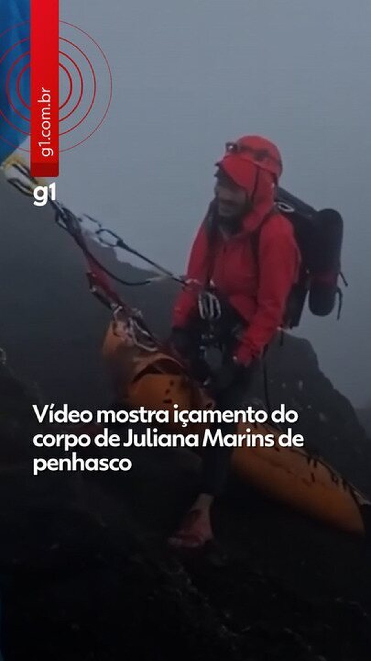Apontado como 'herói', alpinista voluntário detalha o resgate do corpo de Juliana Marins: 'Ficamos na beira de um penhasco'